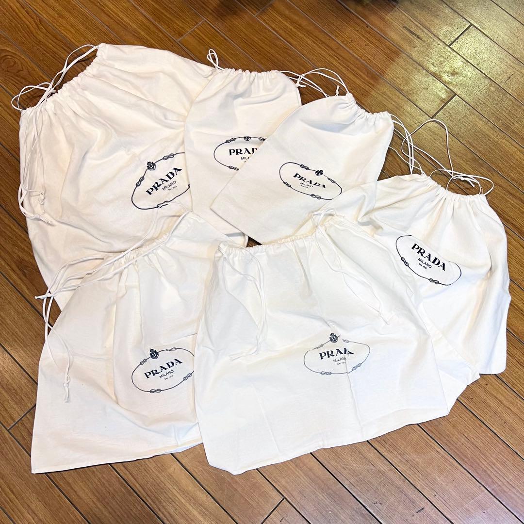 ⭐︎PRADA⭐︎17点セット 巾着布袋6枚+ 手提げ11枚 mi017
