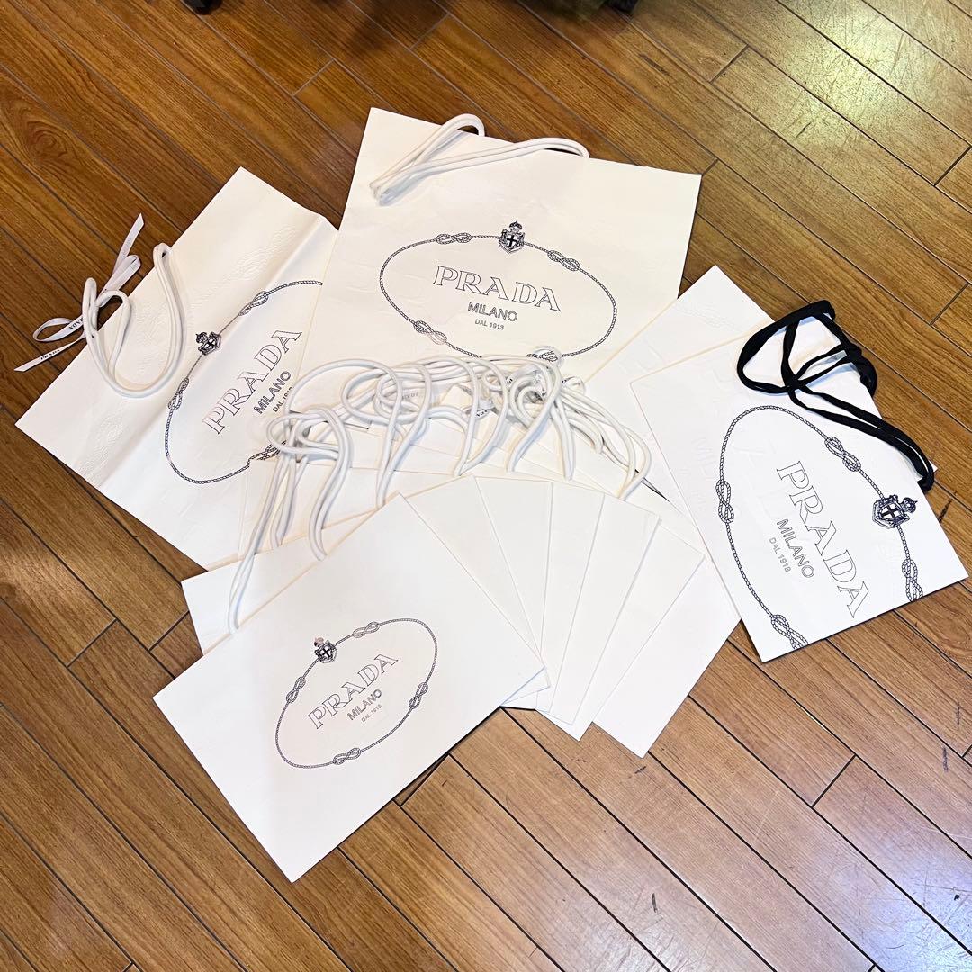 ⭐︎PRADA⭐︎17点セット 巾着布袋6枚+ 手提げ11枚 mi017