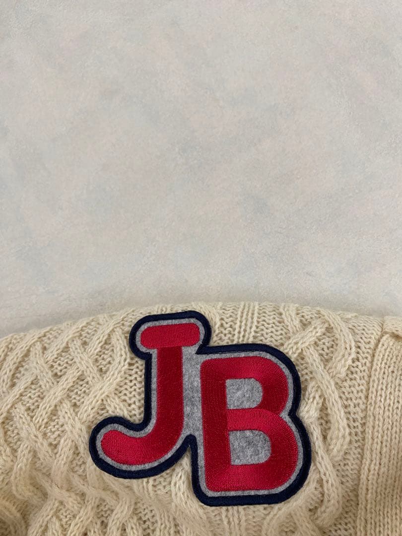 Jack Bunny!! ケーブルニットカーディガン 5 メンズ トグルボタン