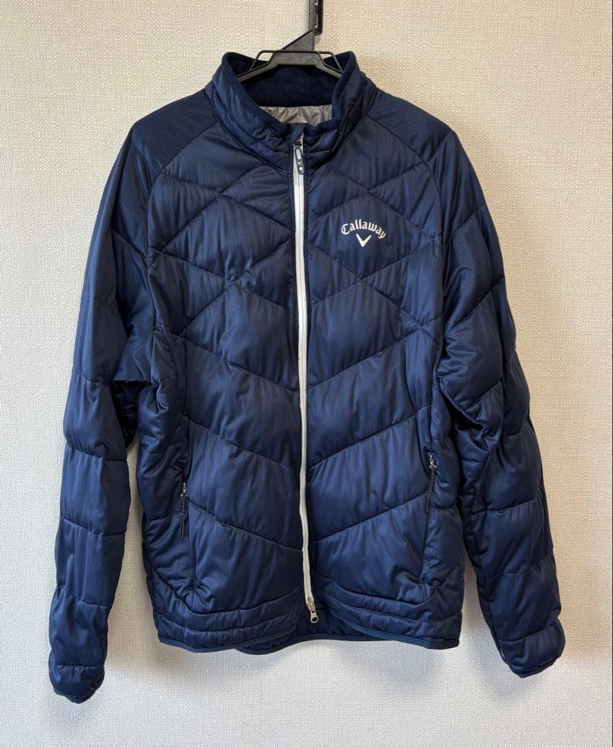 Callaway ネイビー キルティングジャケット