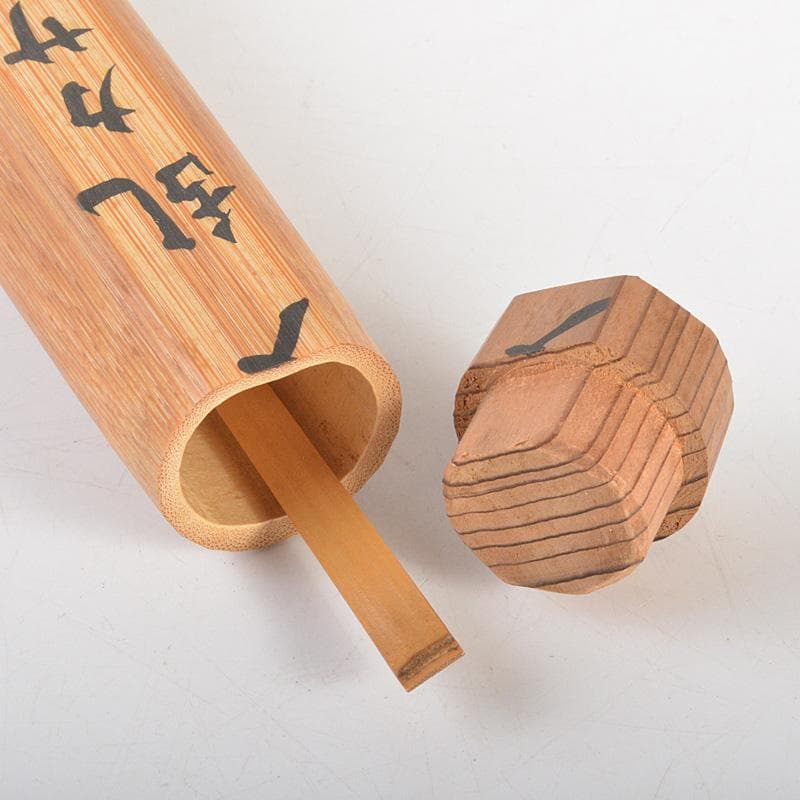 茶道具　節なし茶杓　水月庵　吉水宗白造　銘「乱カサリ」　共筒共箱　 C　6076