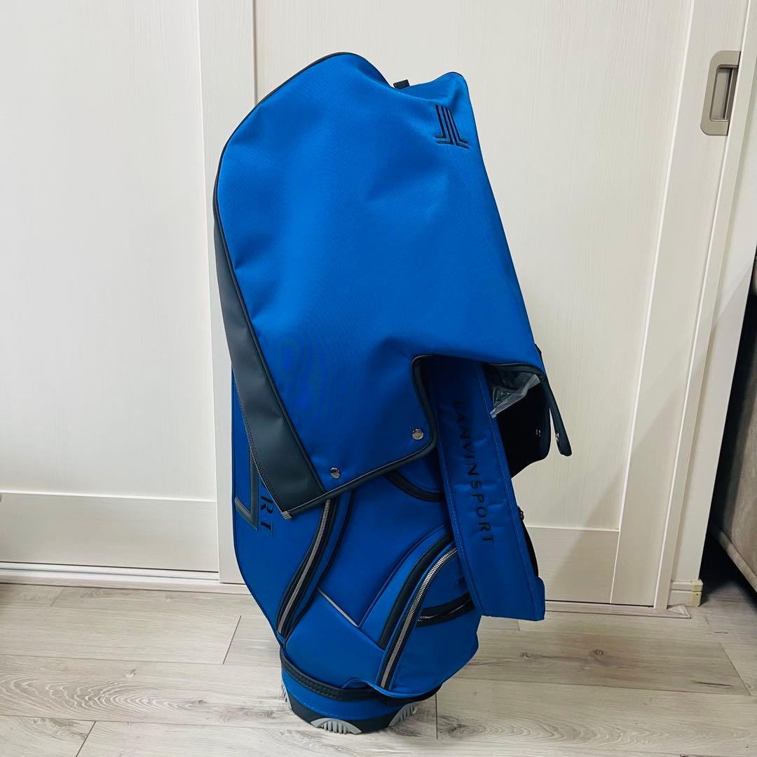 LANVIN SPORT 青 ゴルフ　キャディバッグ