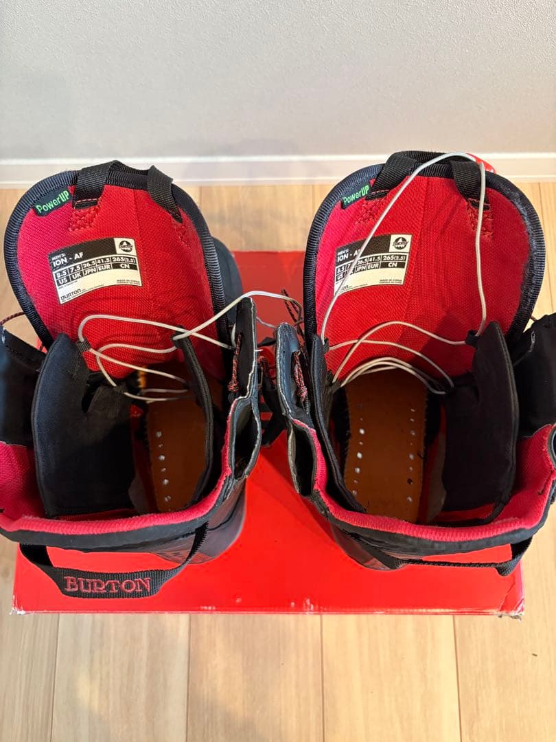 【BURTON】 ION アジアンフィット スノーボードブーツインソール付き