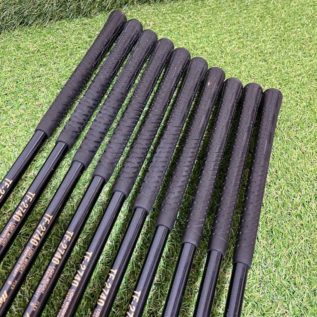 美品 レフティ Mizuno ZEPHYR メンズアイアン10本セット SR相当