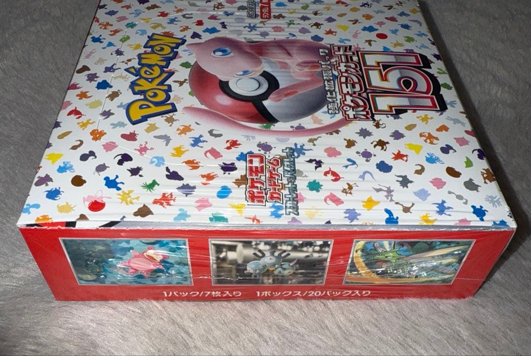 マ*s様 新品未開封 ポケモンカードゲーム 151 シュリンク付き 1BOX 即