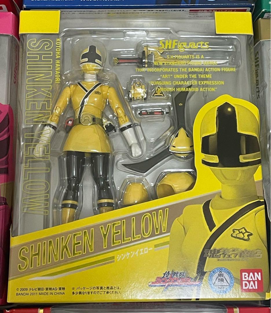なめ【未開封】S.H.Figuarts 侍戦隊シンケンジャー 9体セット