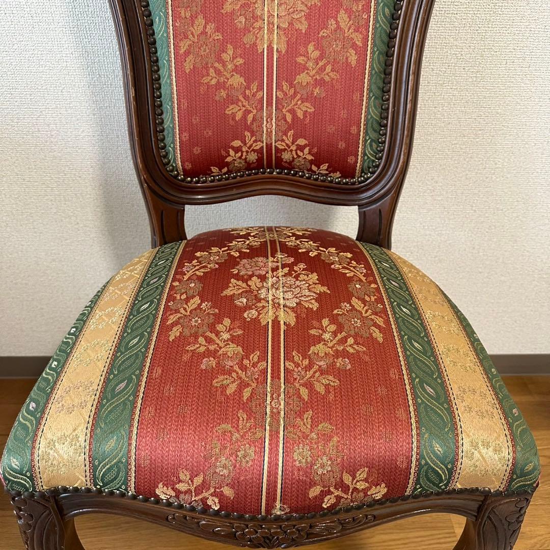 イタリア製クラシックチェア アンティーク 猫脚 高級家具　イタリアン家具