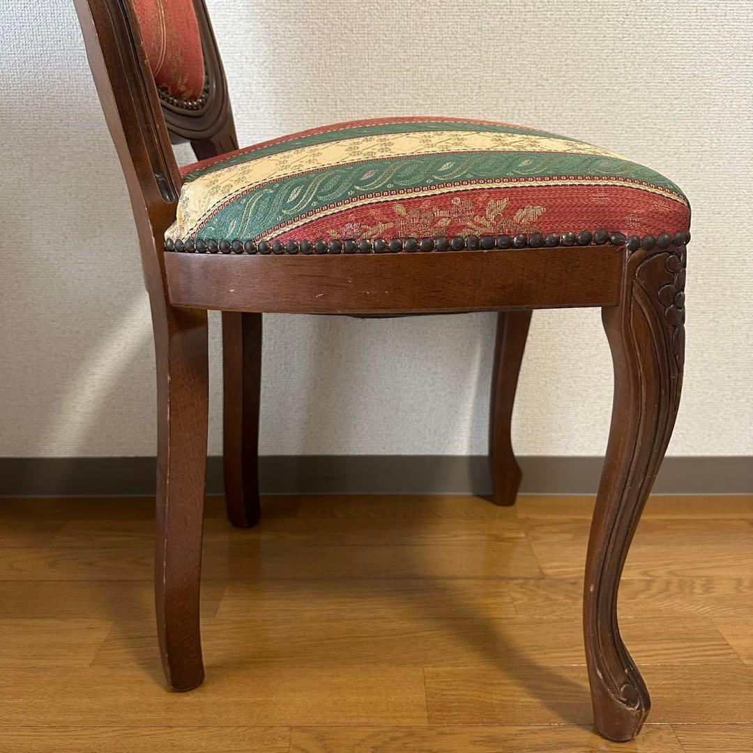 イタリア製クラシックチェア アンティーク 猫脚 高級家具　イタリアン家具