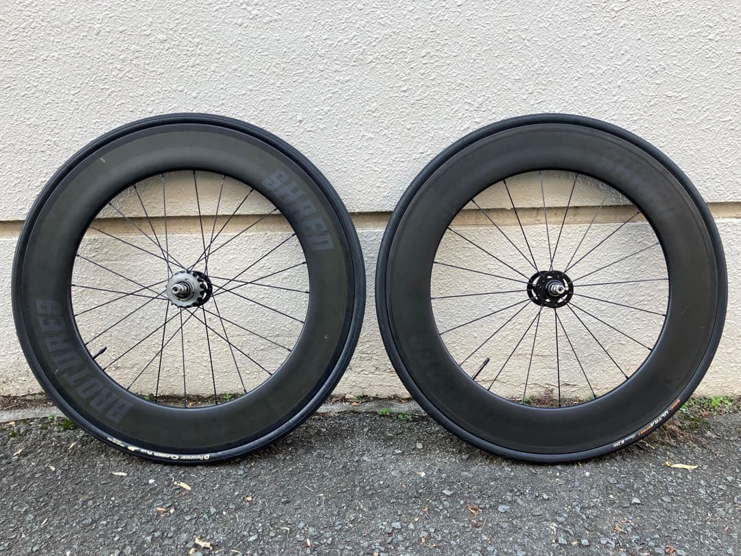 BROTURES SHRED 88 カーボンホイール（トラックバイク用）です。