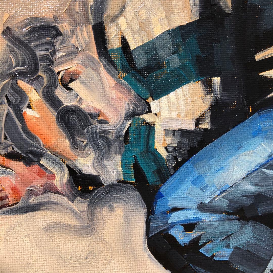 油彩『Until I Melt Away』(私が溶けて消えるまで)