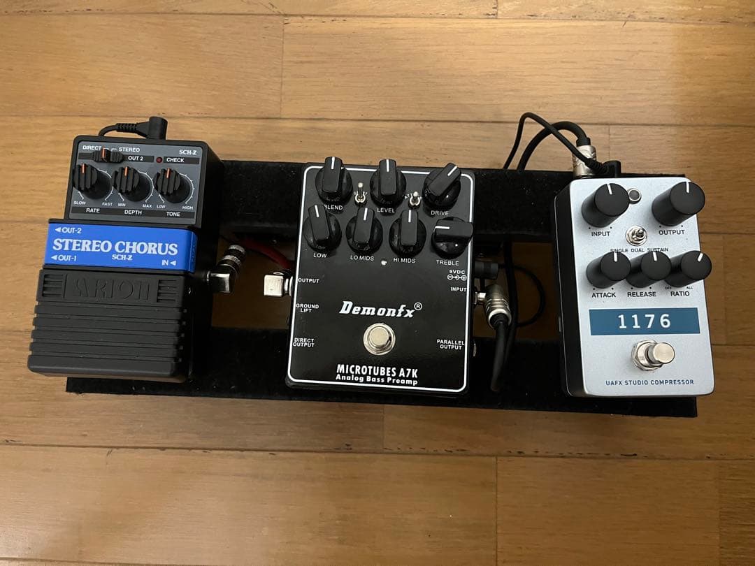 ベース　エフェクター ボード セット