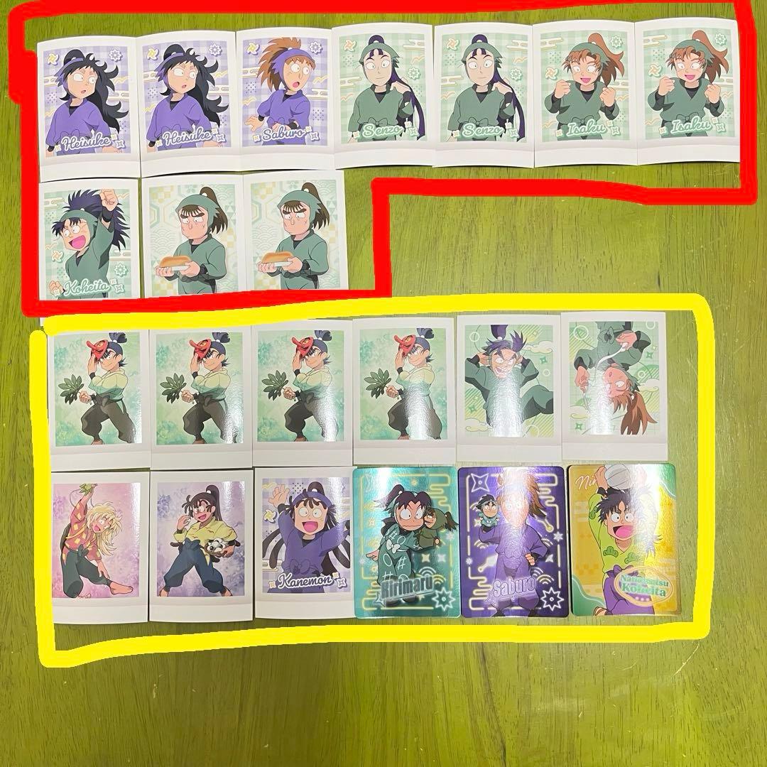 忍たま乱太郎 ぱしゃこれ 缶バッジ ブックマーク ステッカー ネオン