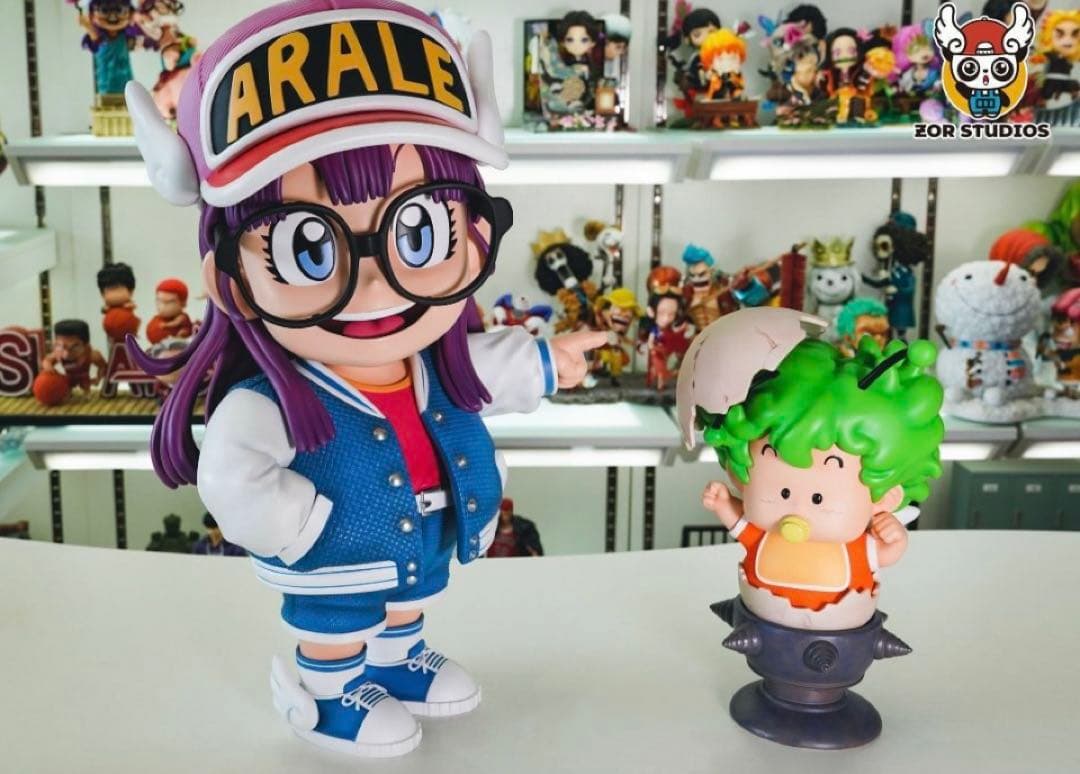 Dr.スランプ アラレちゃん 則巻ガジラ ガレージキット フィギュア