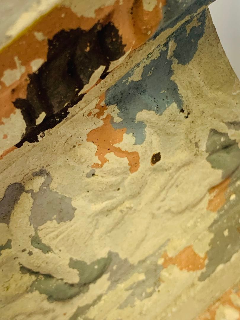 希少！中国唐時代中期黄釉獅子（時代保証）