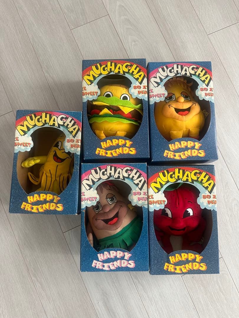 あちゃちゅむムチャチャ人形セット　ヴィンテージ マンゴーいちごkeikiii