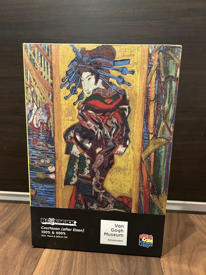【新品未開封】ベアブリック　ゴッホ　渓斎英泉　花魁　100% & 400%