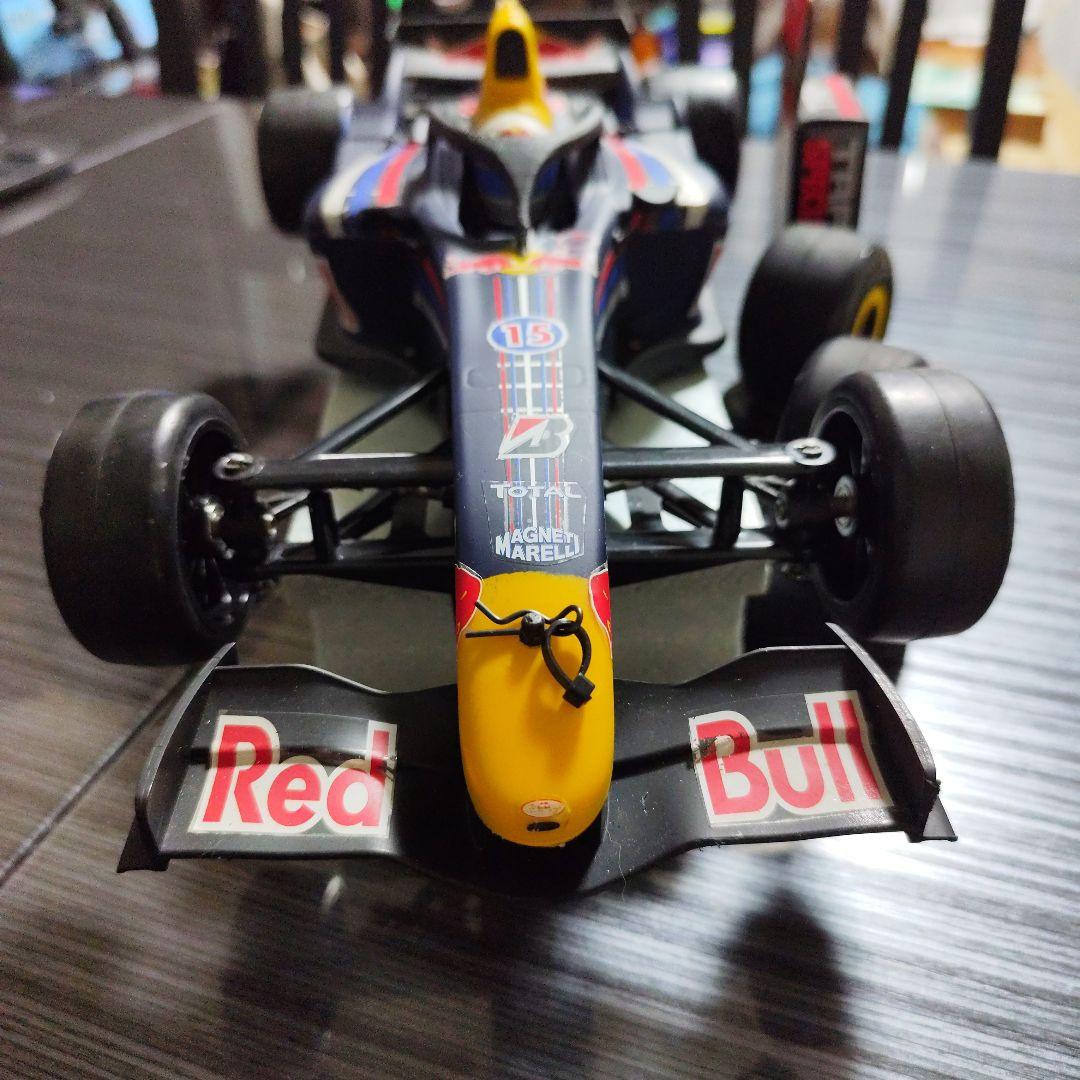 タミヤ1/10　F 104 レッドブル F 1 完成済み　メカ付き