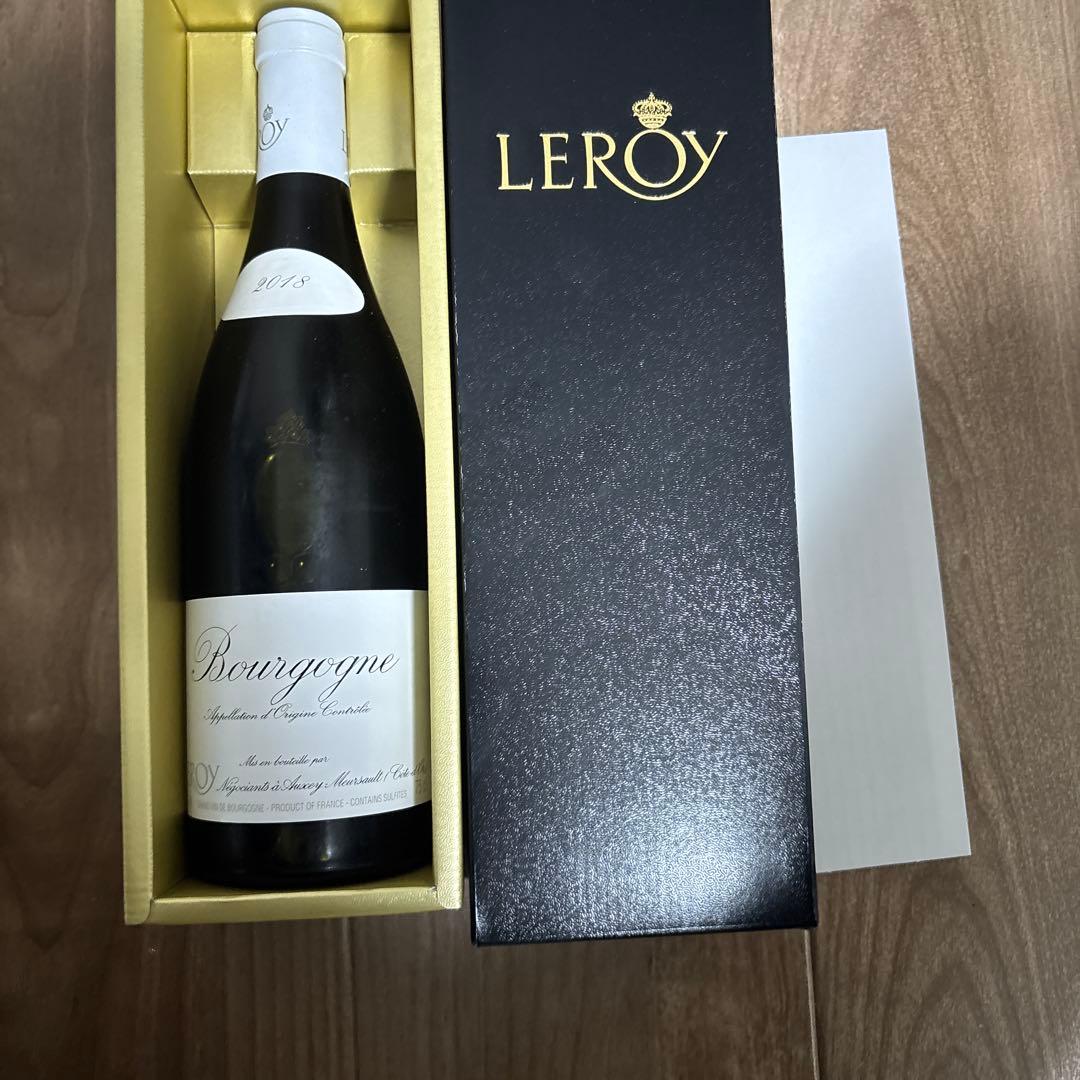 メゾン・ルロア ブルゴーニュ／LEROY Bourgogne 2018