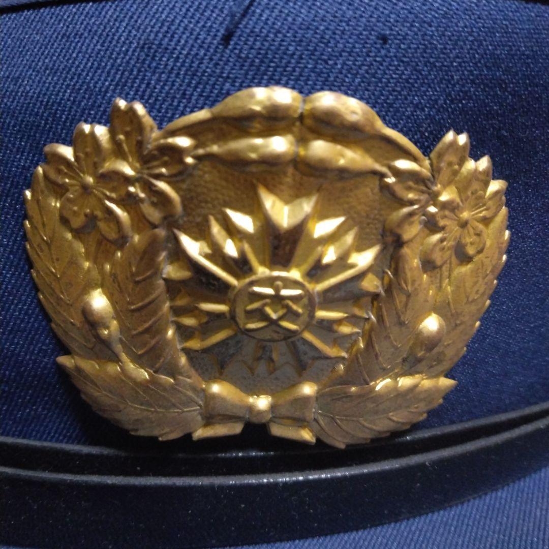 ネイビー 帽子 Lサイズ 金色エンブレム