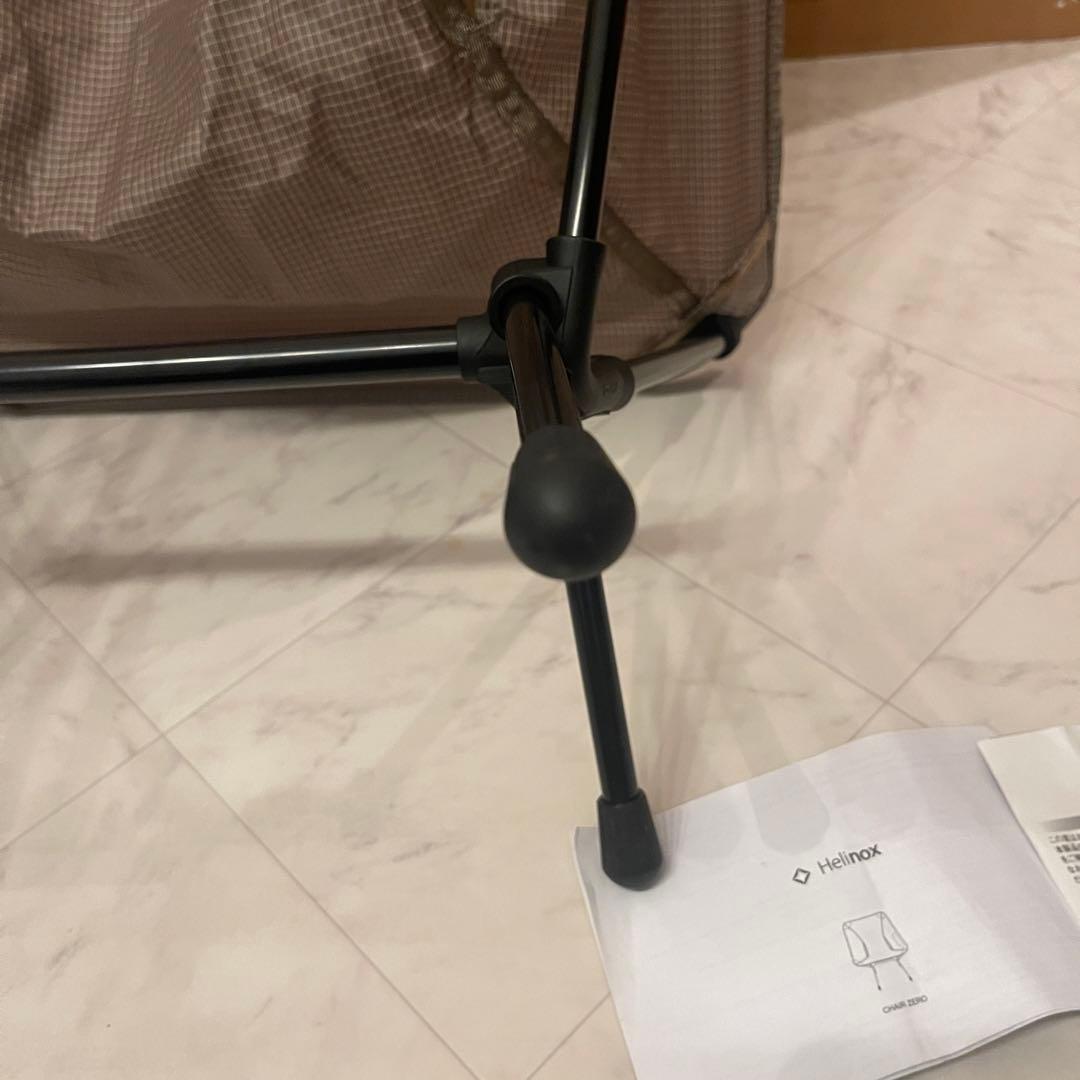 Helinox chair zero ヘリノックスチェア　中古美品