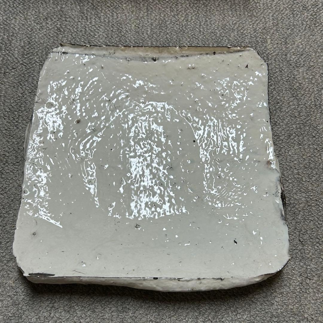 辻村史朗　粉吹八寸　皿