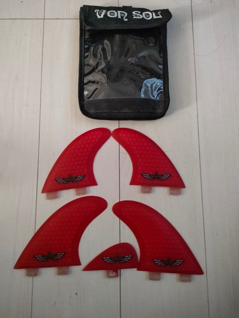 ボンソル vonsol fin 5フィン FCS MIKEHYNSON ヒンソン