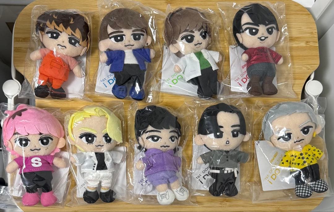 すのチル　Man ぬいぐるみ　ぶら下がりシリーズ　9個セット