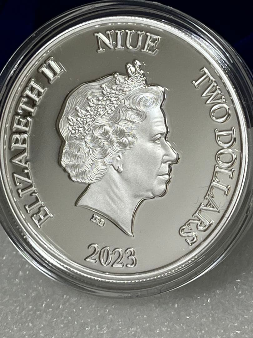 2023　ニウエ　ラブ イズ プレシャス　スワン　白鳥　1オンス　銀貨　