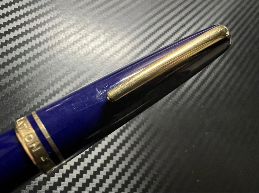 美品 モンブラン ジェネレーション 万年筆 ネイビー M