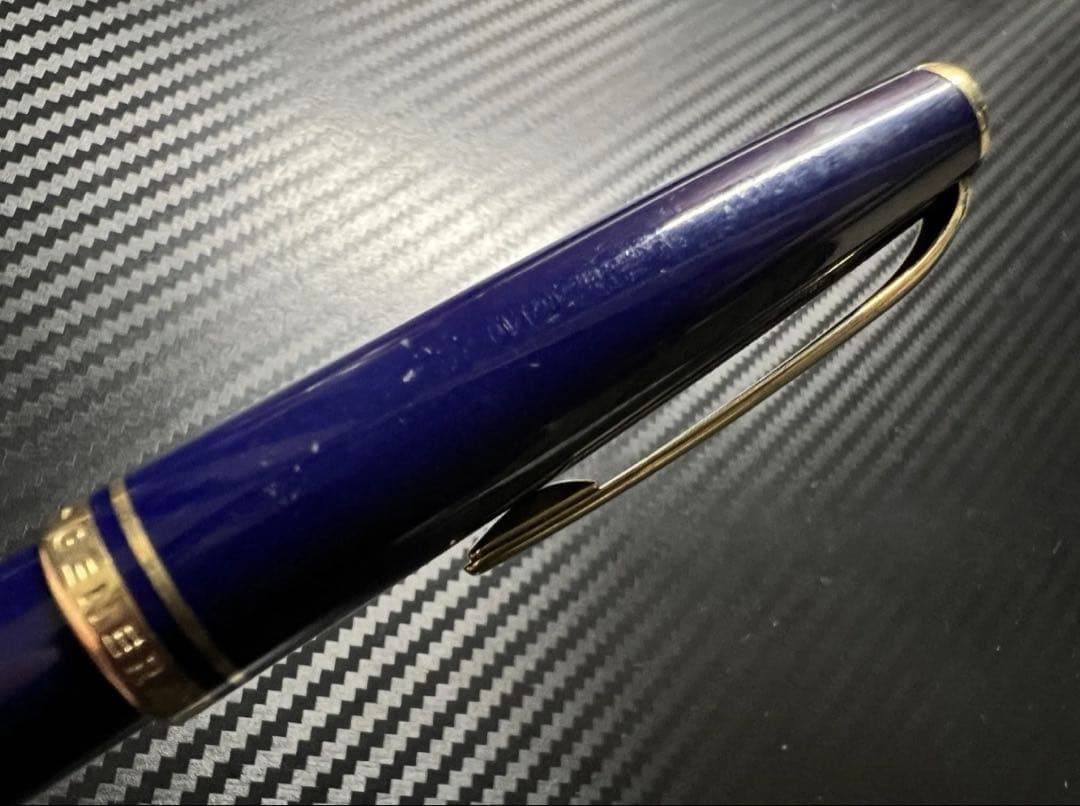 美品 モンブラン ジェネレーション 万年筆 ネイビー M