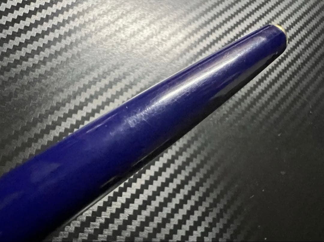 美品 モンブラン ジェネレーション 万年筆 ネイビー M