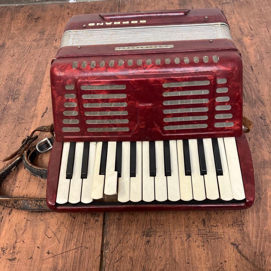 B-壁 YAMAHA ヤマハ アコーディオン 鍵盤楽器 楽器 ヴィンテージ楽器