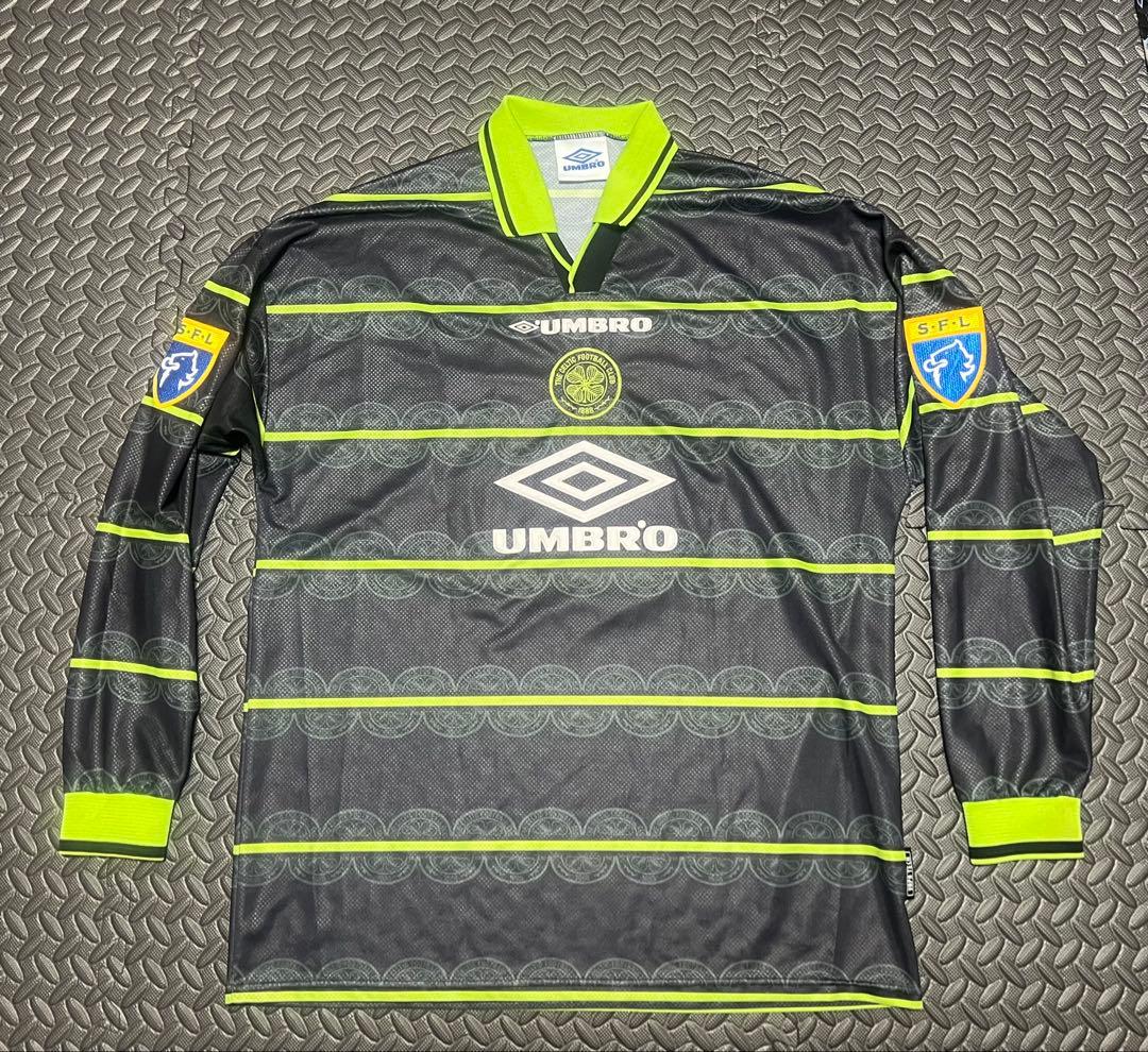 UMBRO LARSSON #7 セルティック　Celtic 直筆サイン