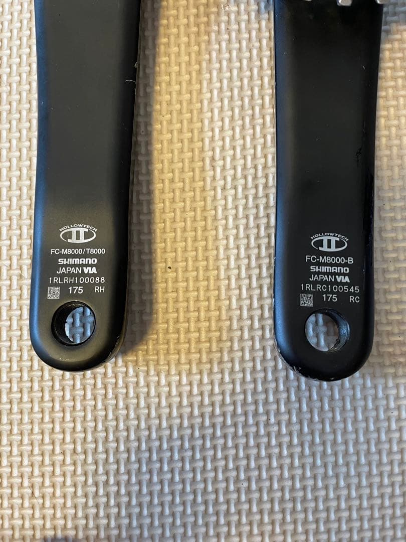 Shimano XT クランクセット 175mm 34T M8000