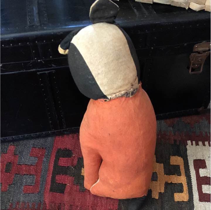 20's？アンティークドール　ドッグドール  ビンテーぬいぐるみ