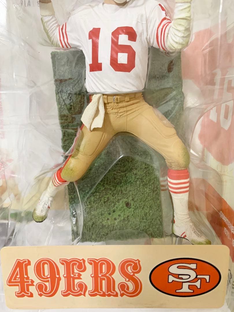 Mcfarlane マクファーレン NFL フィギュア ジョー・モンタナ（レア）