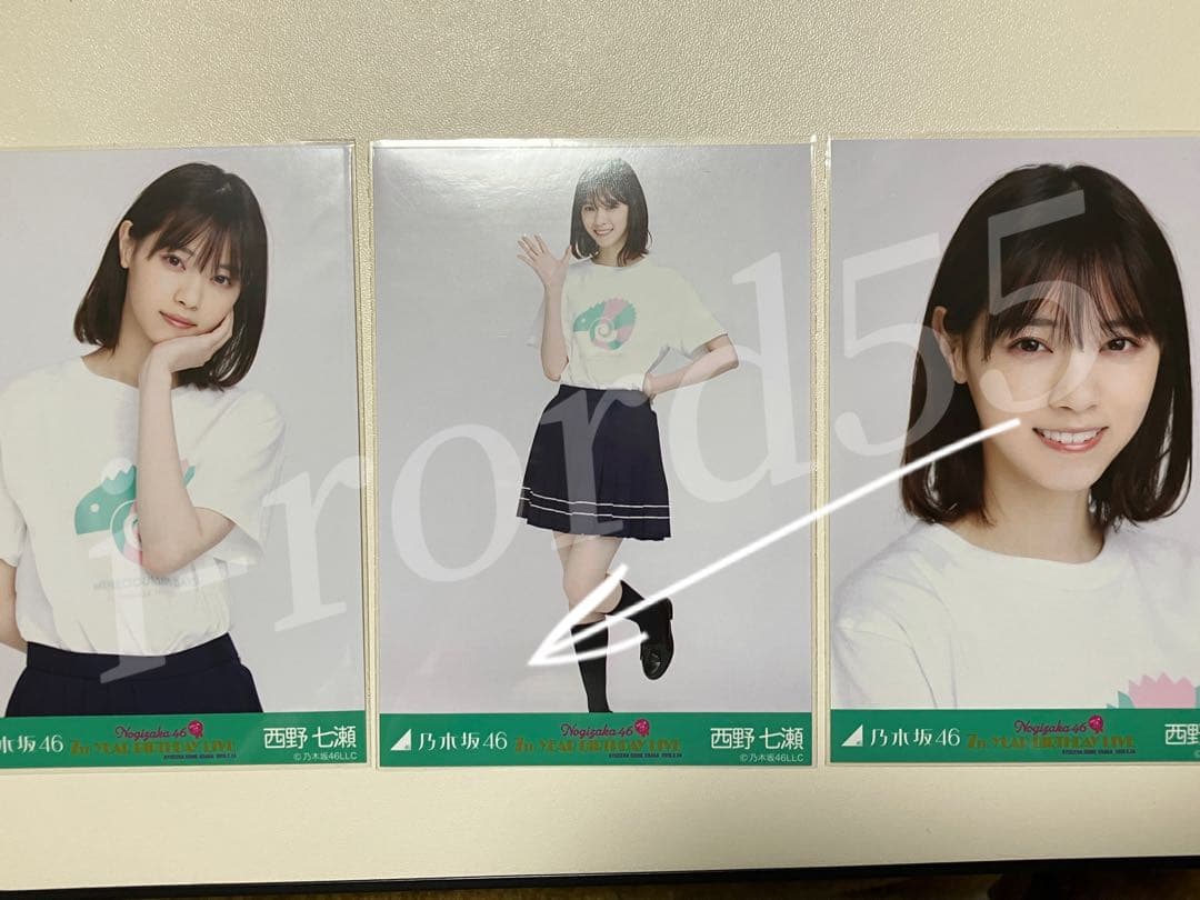 乃木坂46 西野七瀬 7th YEAR BIRTHDAY LIVE 生写真