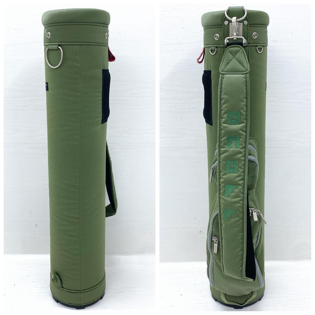 ONOFF オノフ キャディバッグ ゴルフバッグ 軽量 モスグリーン カート