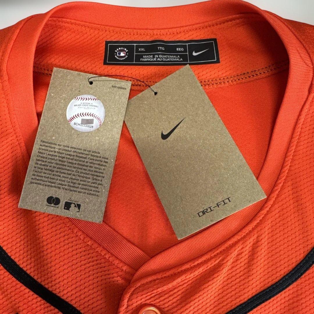 Nike Giants ユニフォーム オレンジXXL