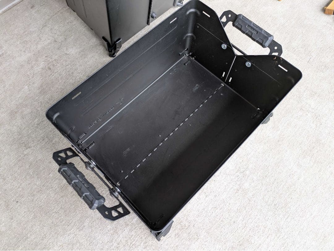 【雪峰祭限定】スノーピーク　コンテナ　ブラック2個セット