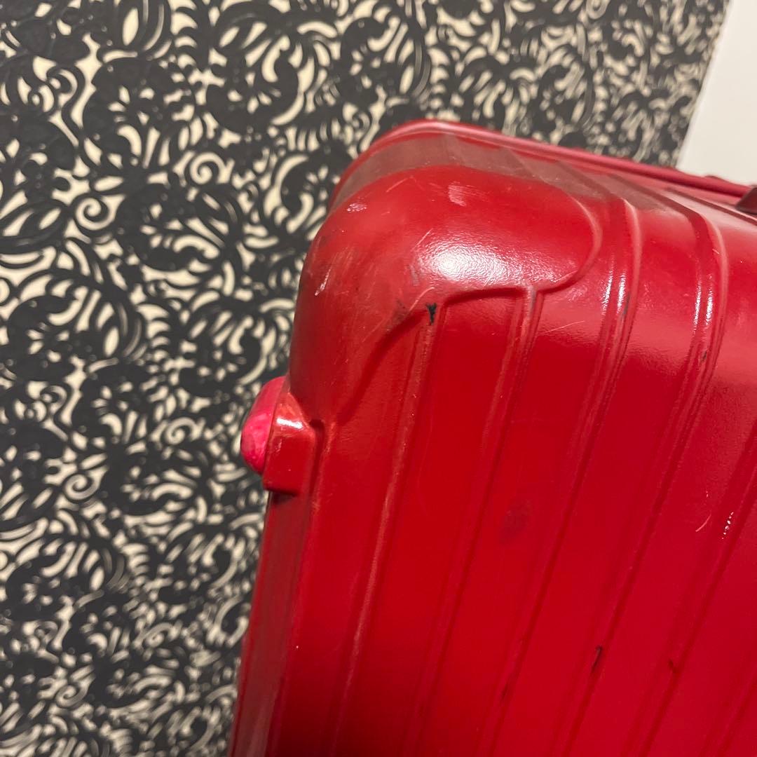 rimowa リモワ サルサ 82L 2輪 大容量 赤 レッド キャリーケース