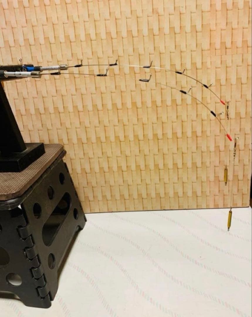 ワカサギステンレス穂先ロング 全長約300ミリ　２本