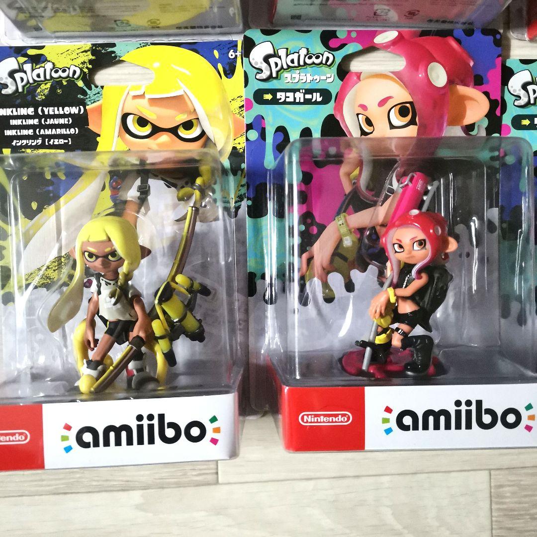 【12月26日まで値下げ中】amiibo スプラトゥーン各種　まとめ売り