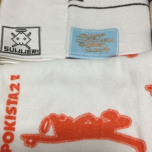 【おまけ付き】BUMP OF CHICKEN タオルまとめ売り