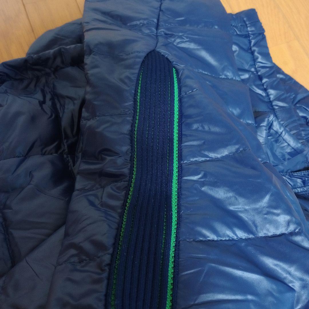 軽量ジャックバニーダウンジャケット．ダブルジッパー．サイズ２