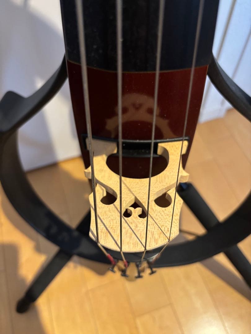 メンテナンス済みYAMAHA SVC100 サイレントチェロ スタンド付き