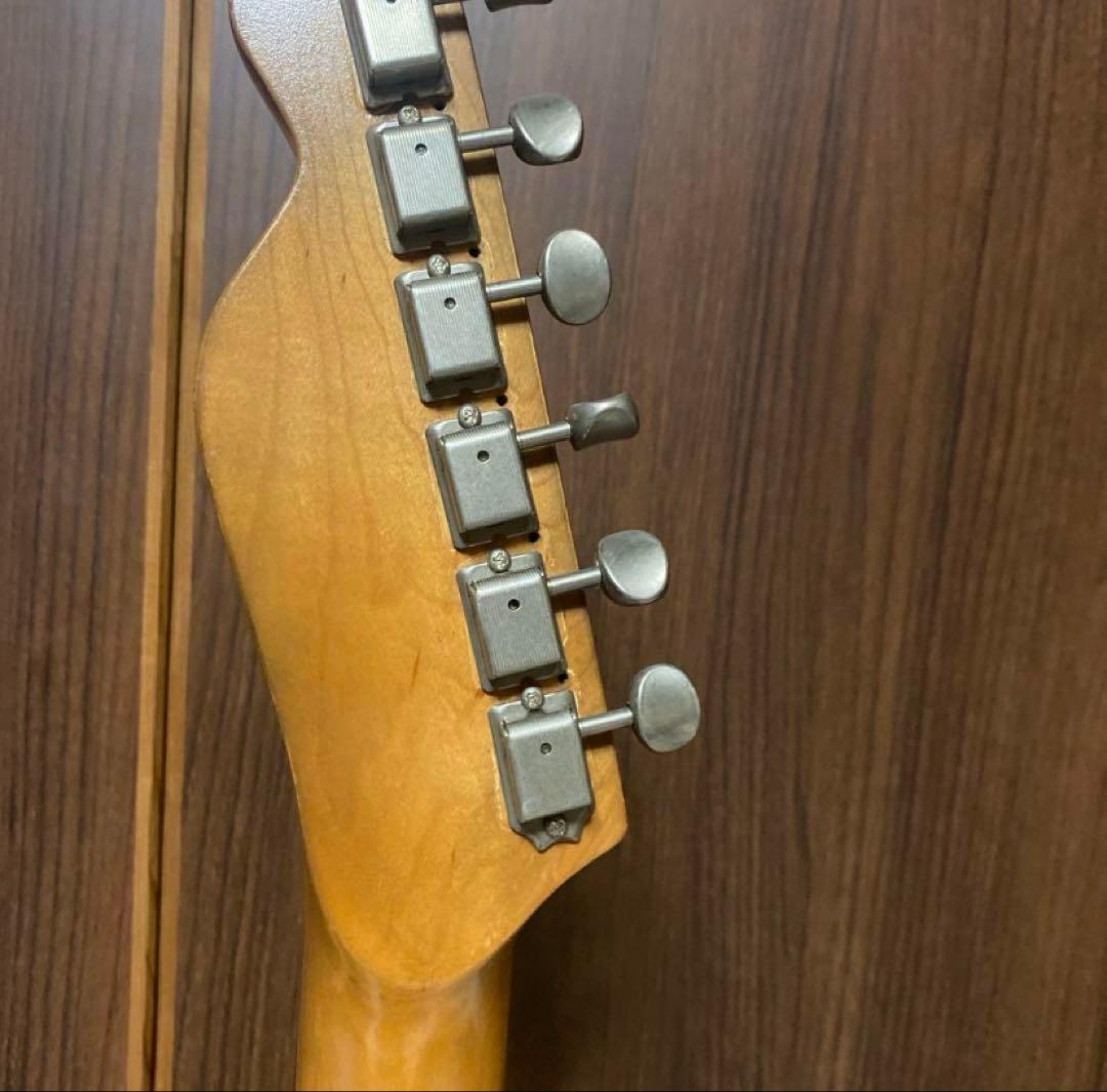 【最終値下げ】ラッカー塗装　レリックテレキャスター　サーフグリーン