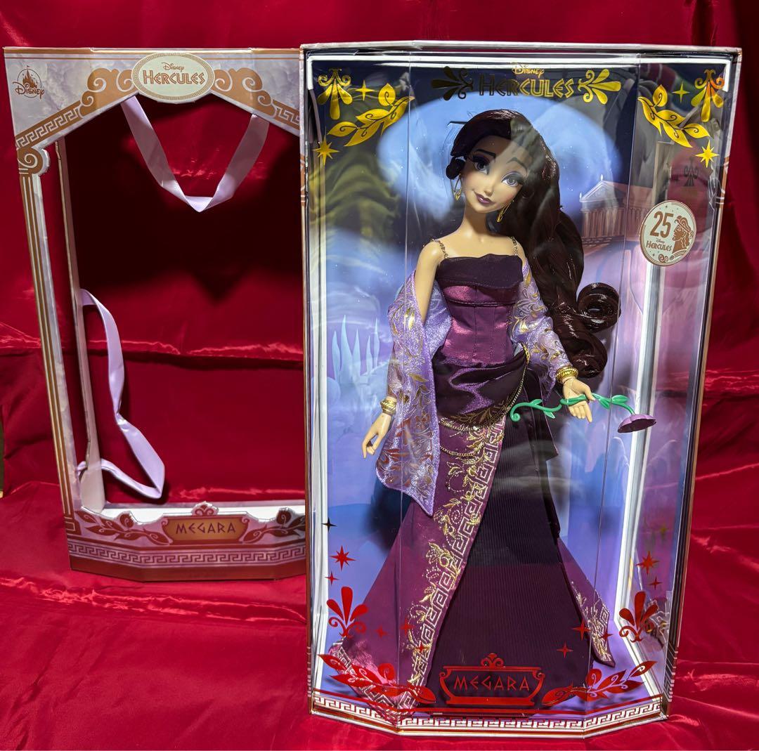 ディズニーストア　メグ　ヘラクレス　メガラ　25周年　限定　ドール　人形