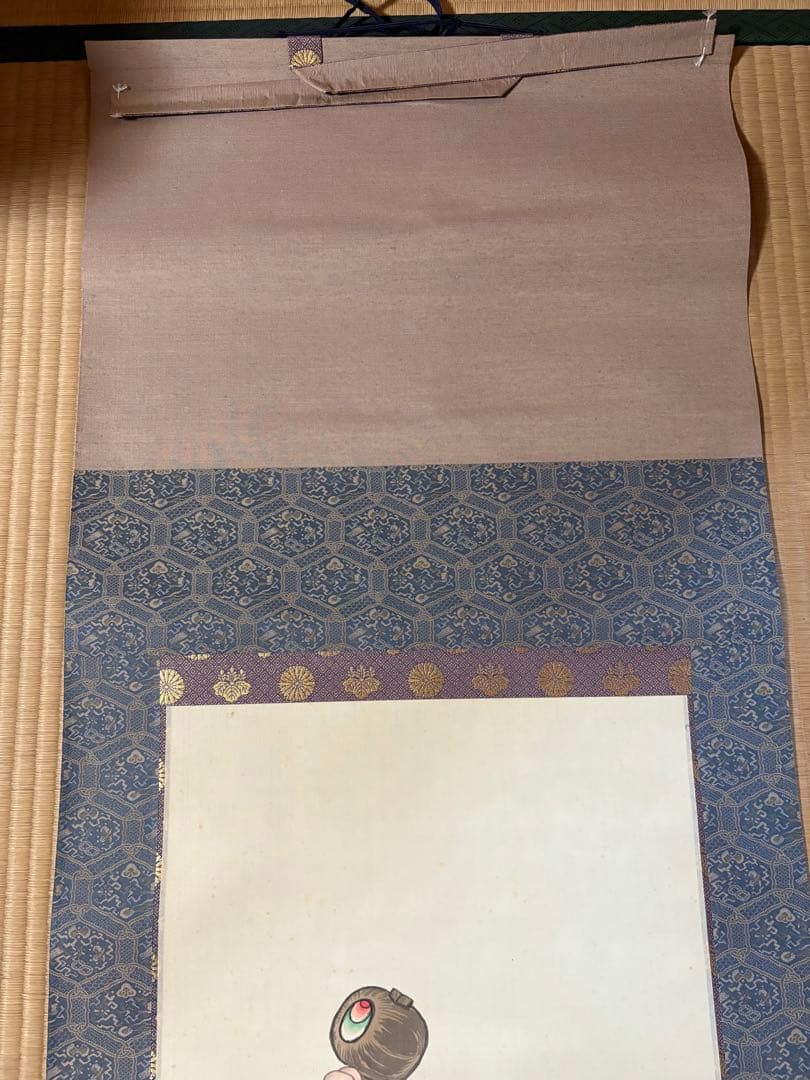 掛け軸　七福神の大黒天様