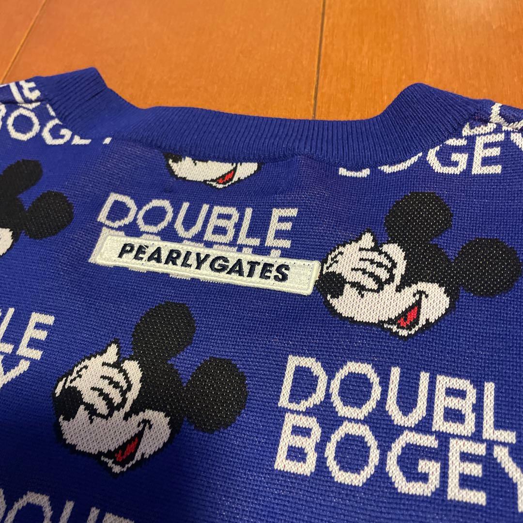 PEARLY GATES ミッキーマウス パーリーゲイツ　ゴルフ　ニット　美品